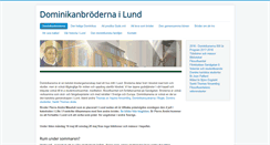 Desktop Screenshot of dominikan.nu
